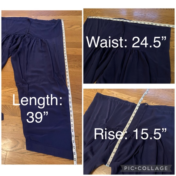 100% silk Ombré 5 pc outfit one size - Picture 13 of 14